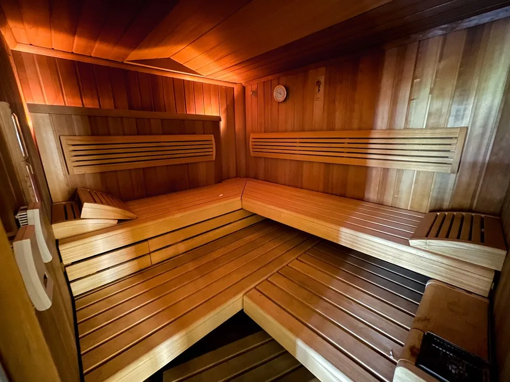 Sauna on site